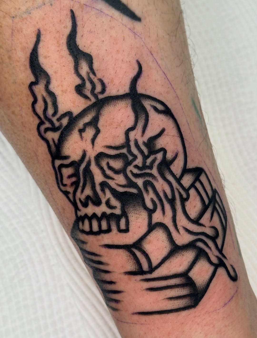 Tattoo by @koonta_tattoo — american_traditional, black_and_grey