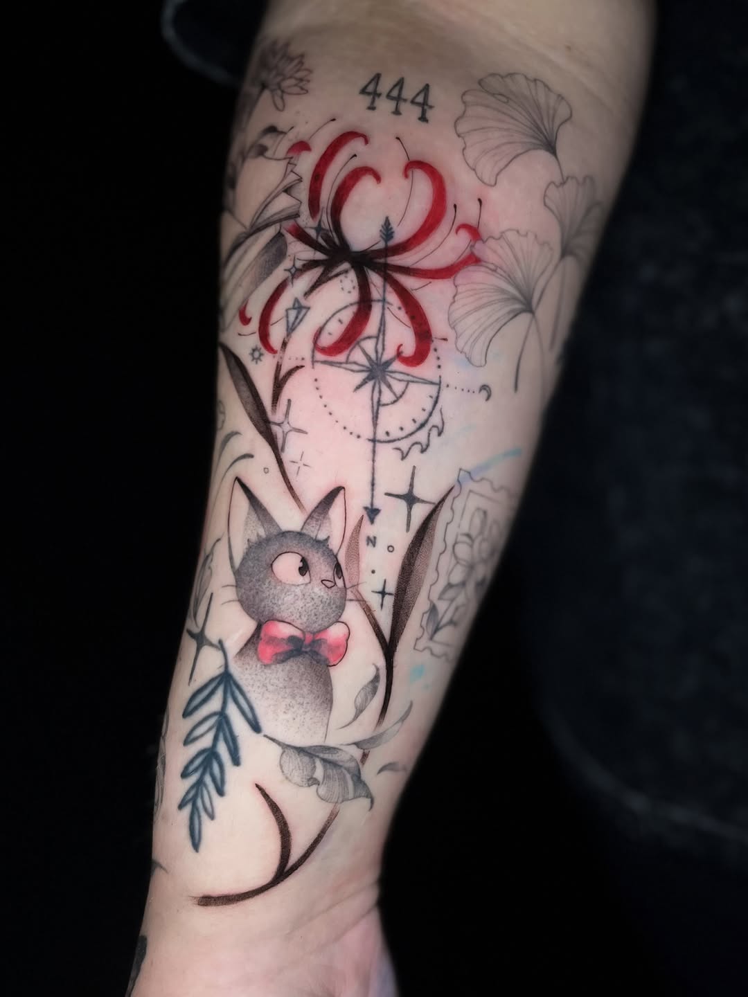 Tattoo by @celynity — illustrative, fine_line