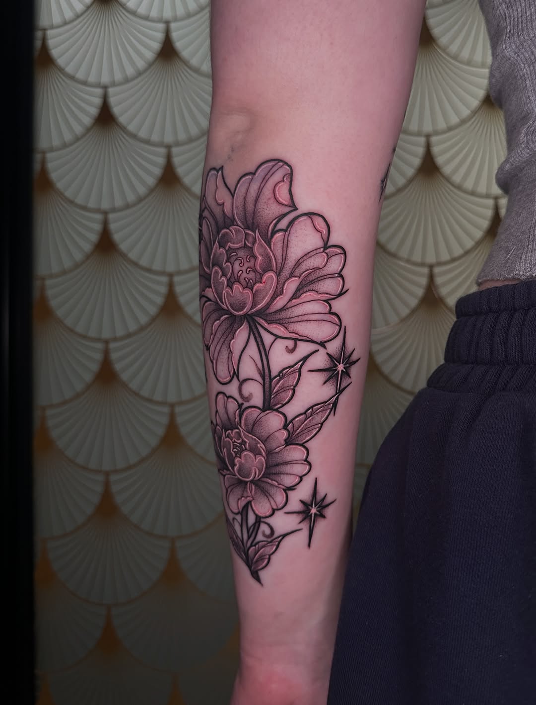 Tattoo by @inkedbyjoie — neo_traditional, black_and_grey