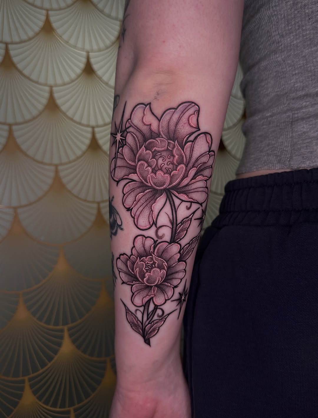 Tattoo by @inkedbyjoie — neo_traditional, black_and_grey