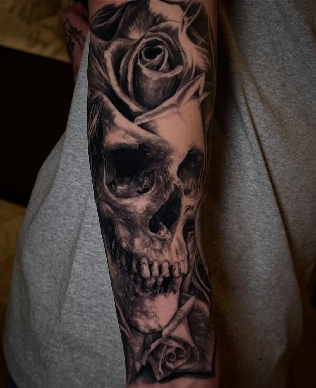 Tattoo by @chrisjansenofficial β realism, black_and_grey