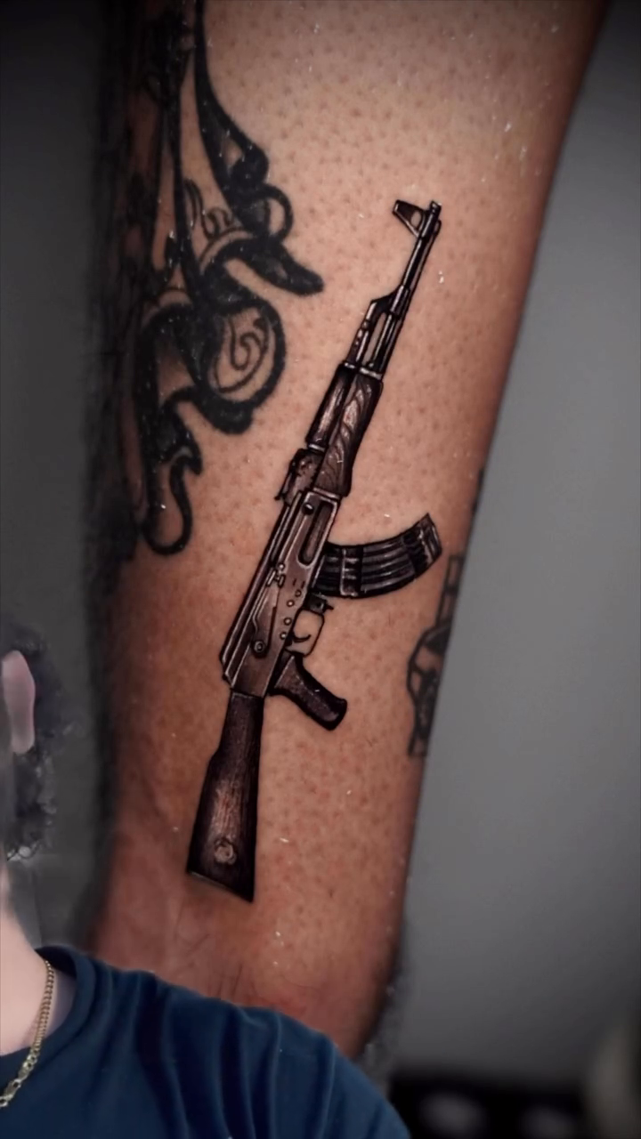 Tattoo by @jawbreakerjeremy — blackwork
