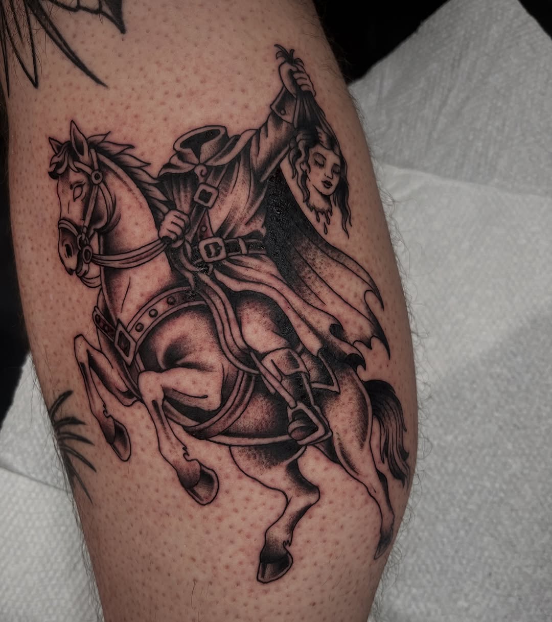 Tattoo by @tattoosbyjordanhunt — american_traditional, black_and_grey