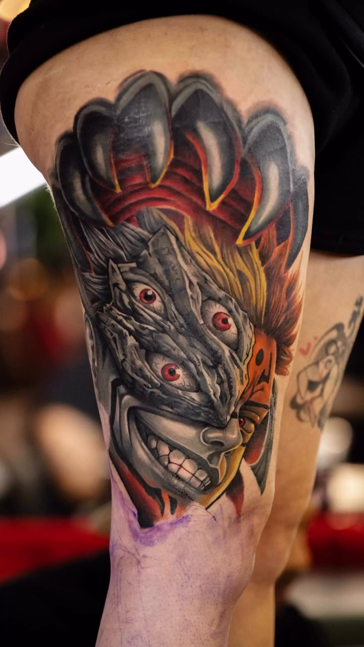 Tattoo by @mrdrextattoo โ realism, dark_realism