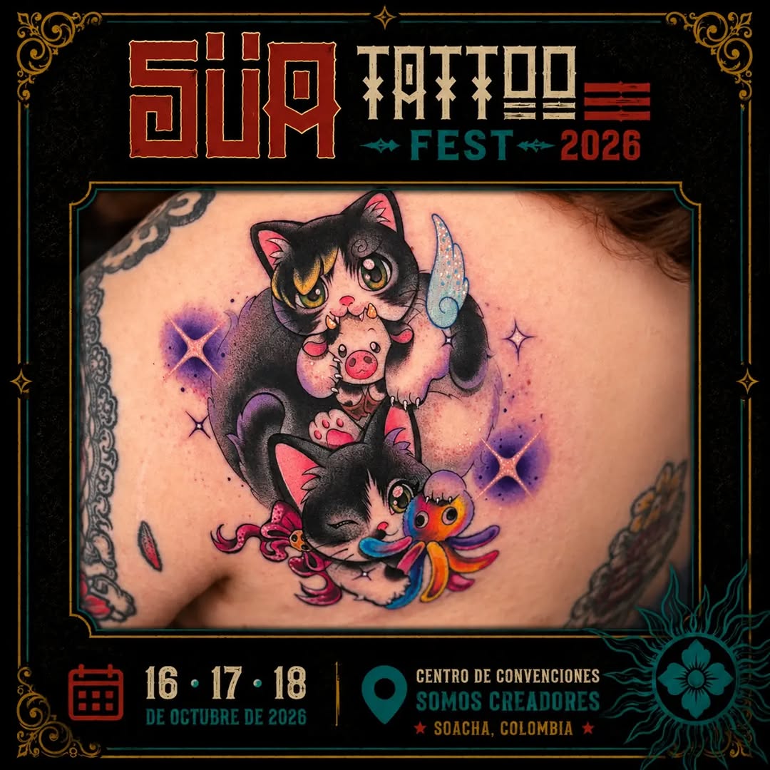 Tattoo by @maria.catwaii.tattoos — new_school, anime