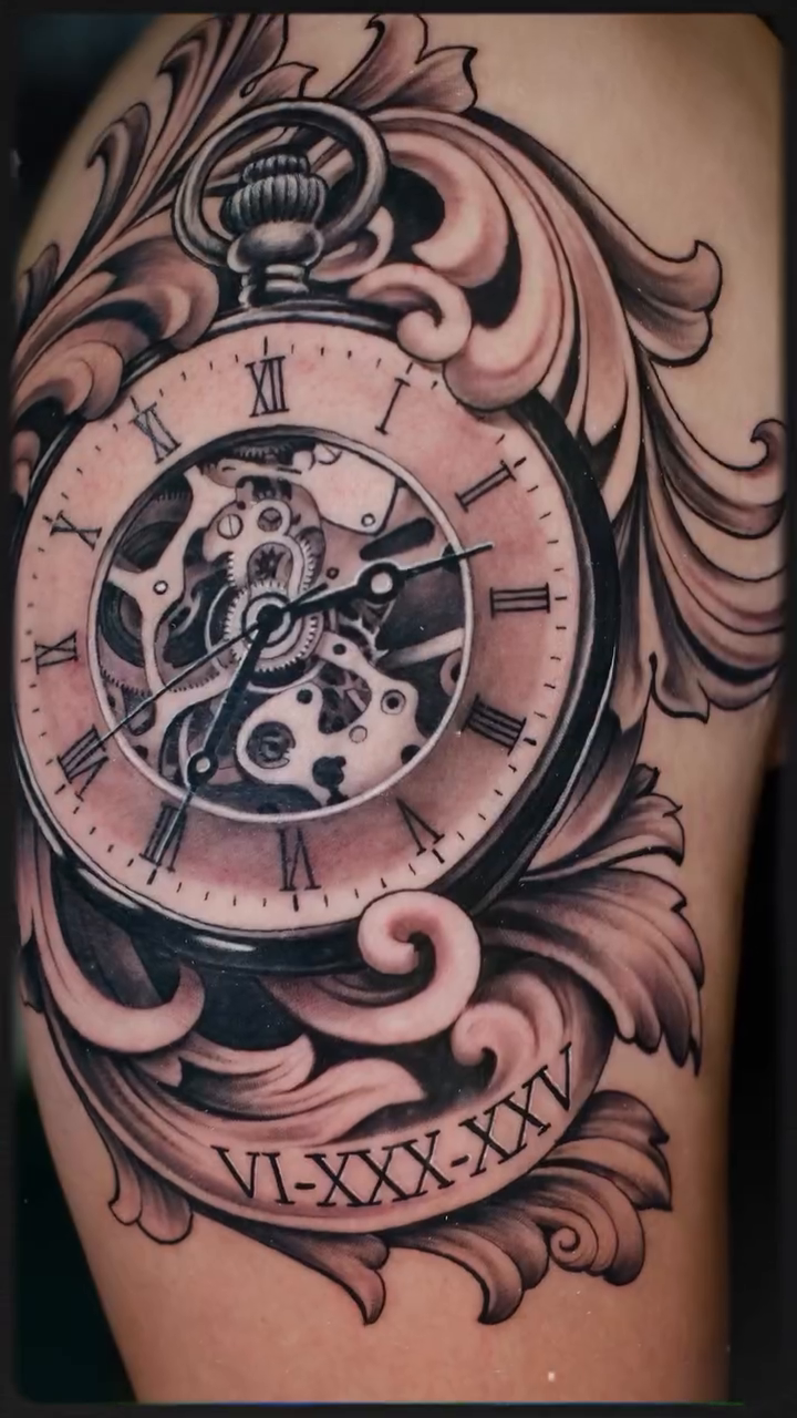 Tattoo by @mannytattooartist โ black_and_grey, realism