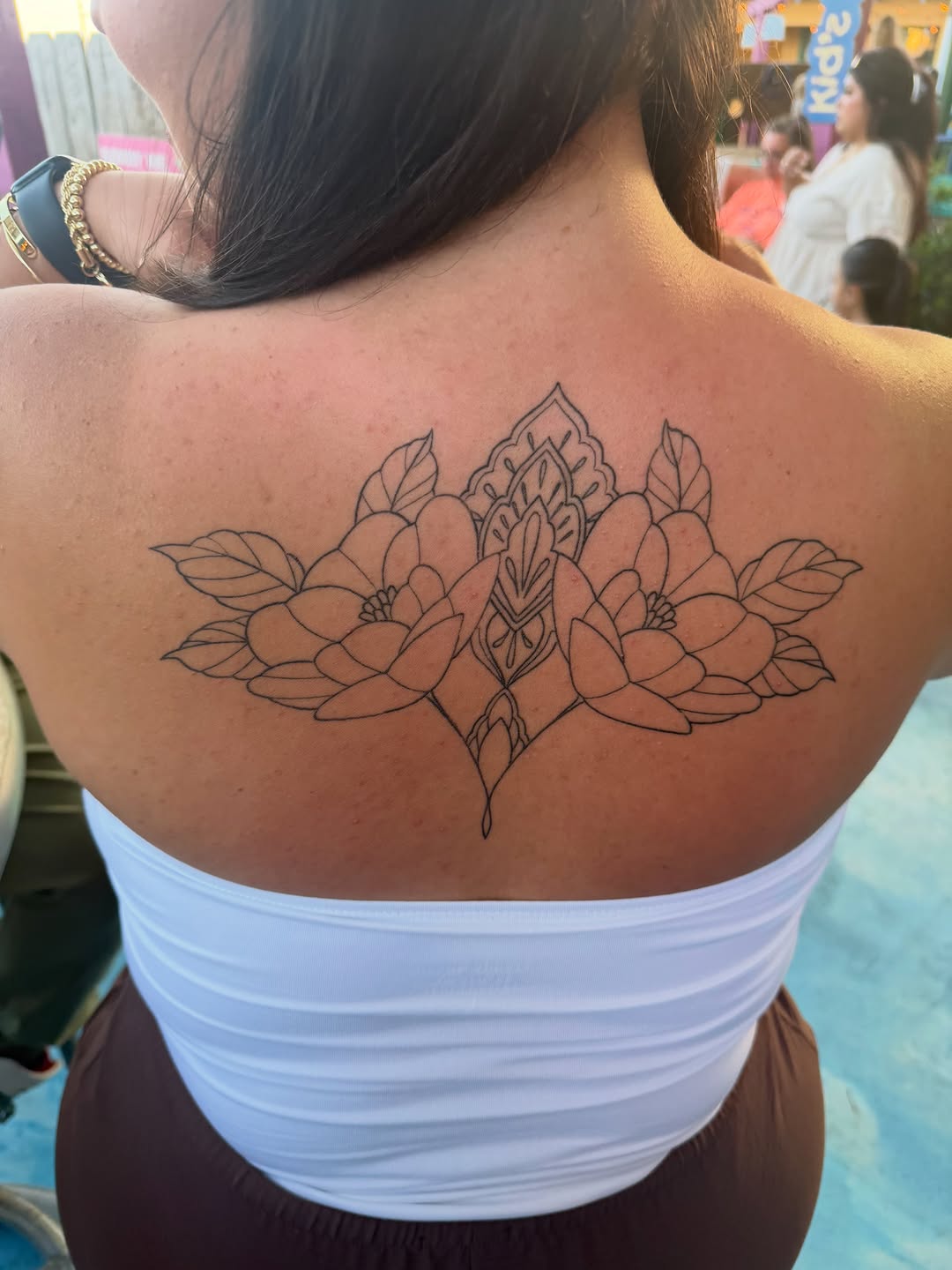Tattoo by @spookyboo_tattoos — ornamental, fine_line