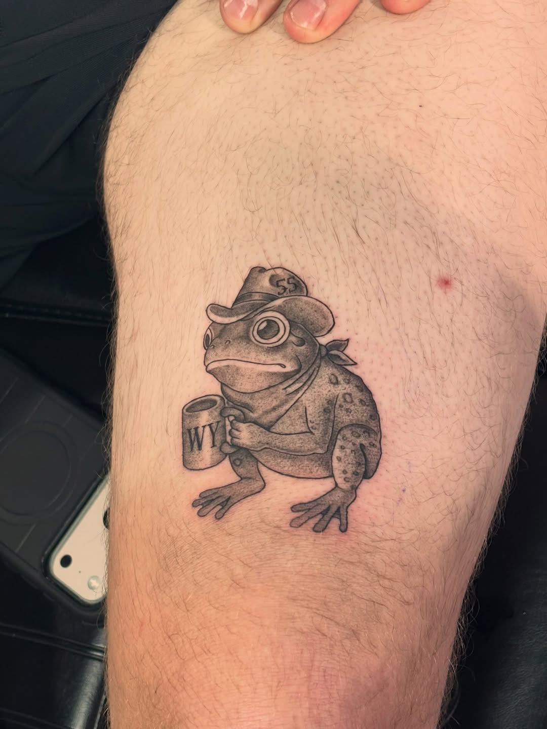 Tattoo by @mimii.inks — black_and_grey, realism