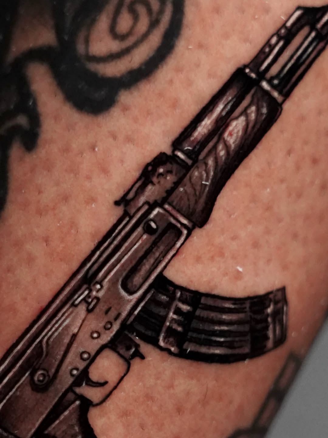 Tattoo by @jawbreakerjeremy — realism, black_and_grey