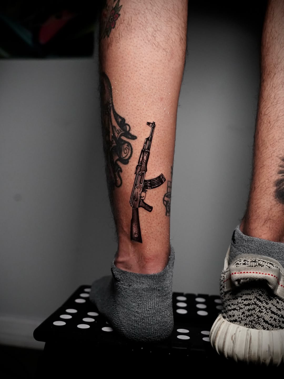 Tattoo by @jawbreakerjeremy — black_and_grey, realism