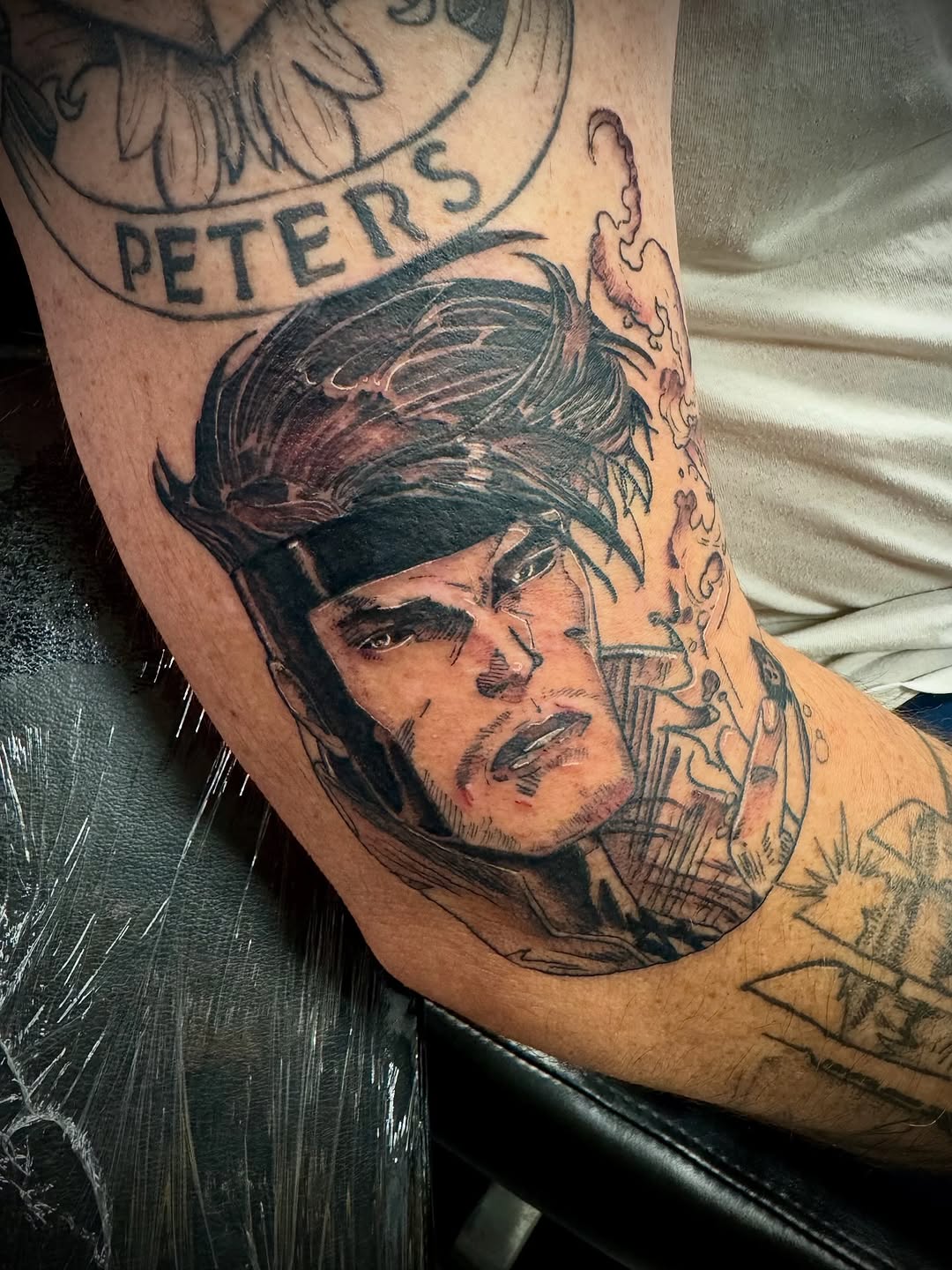 Tattoo by @kylehtattoo — realism, chicano