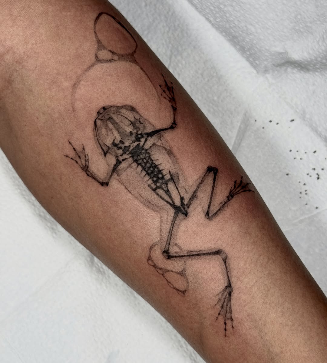 Tattoo by @mollymurrayink — black_and_grey, realism