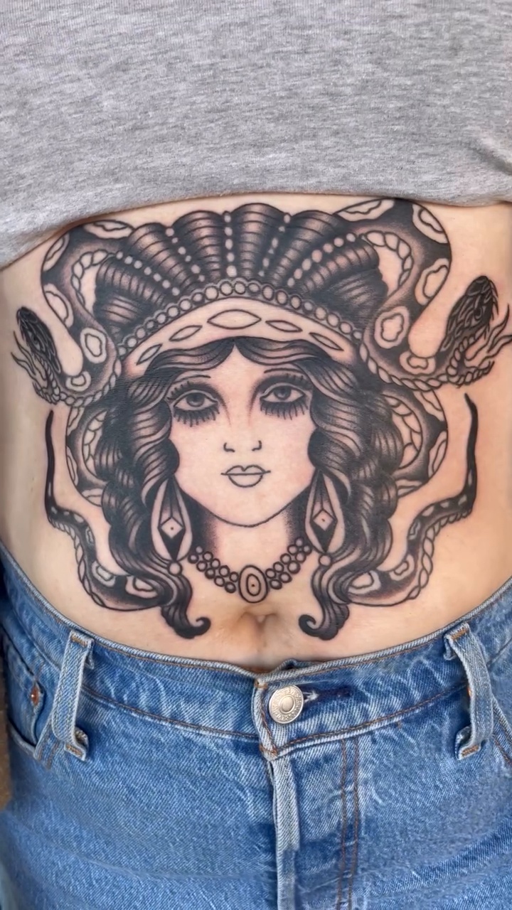 Tattoo by @soft.grimm — black_and_grey, realism