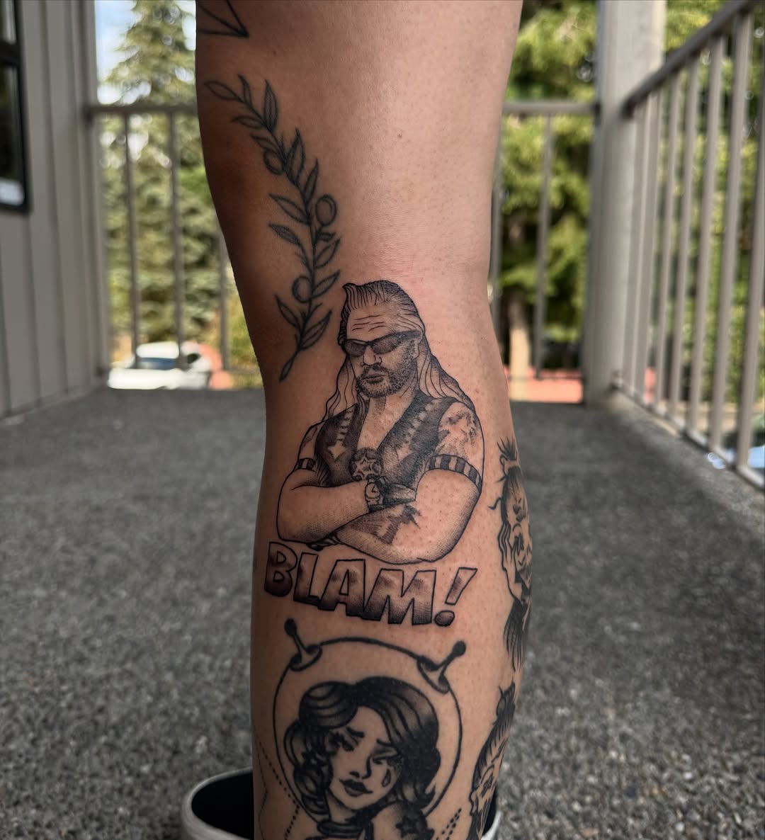 Tattoo by @josselynraetattoo — black_and_grey, realism