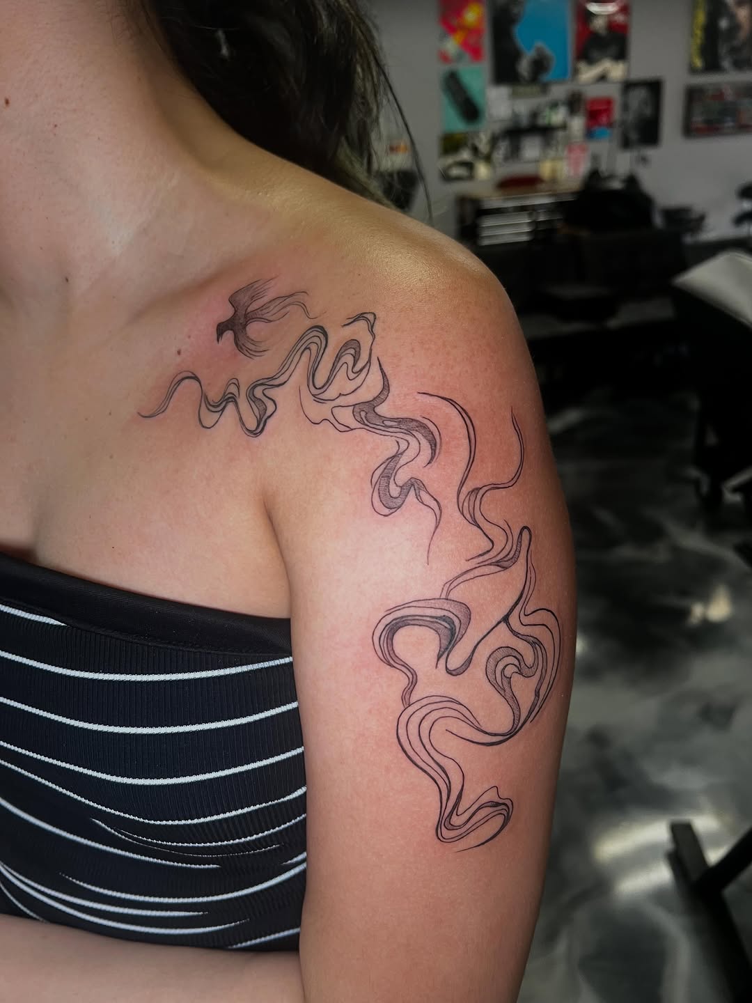 Tattoo by @marztattz — fine_line, illustrative