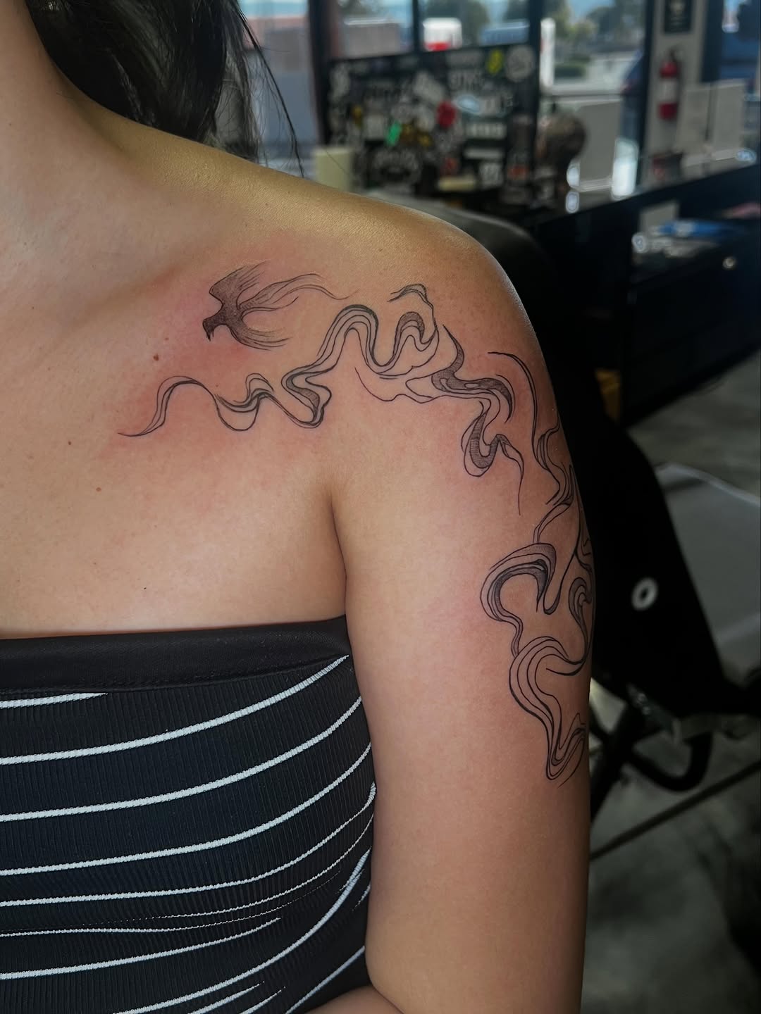 Tattoo by @marztattz — fine_line, illustrative