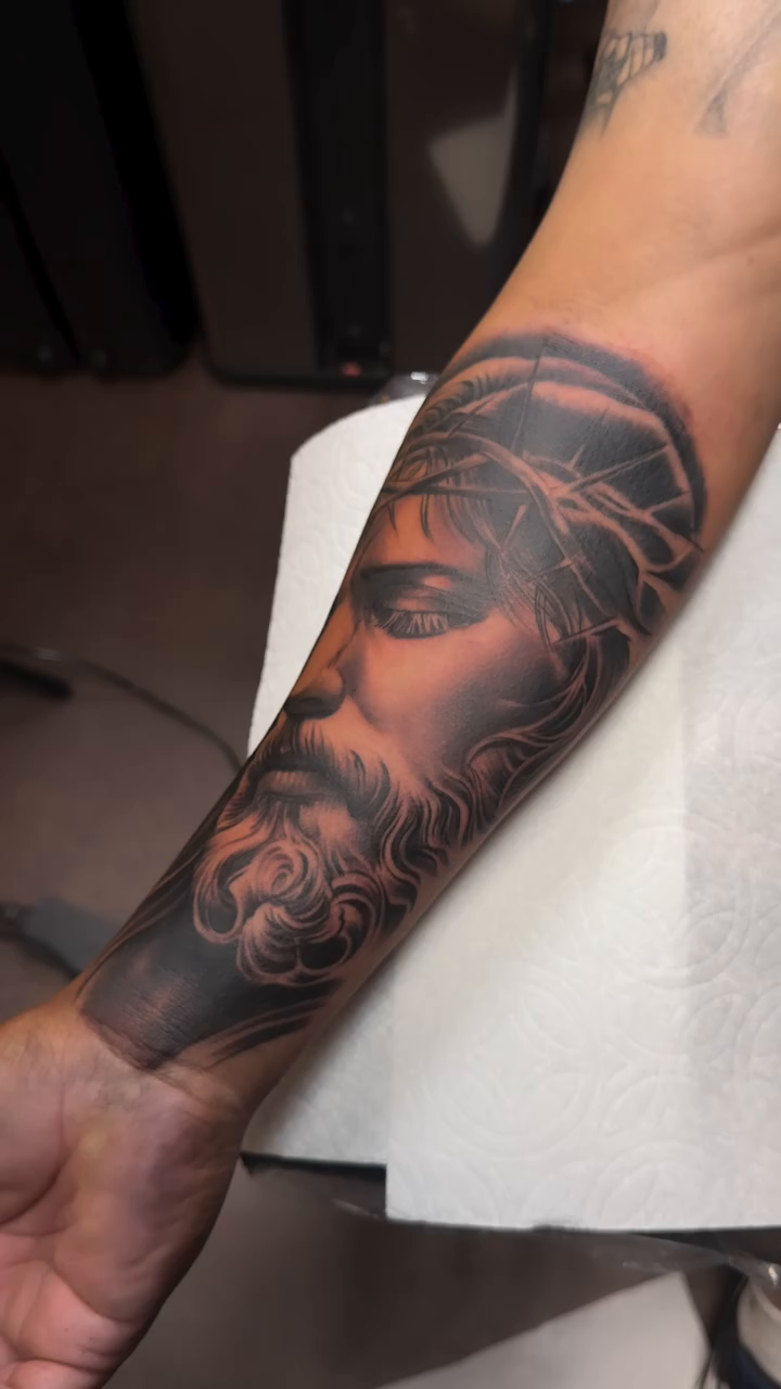 Tattoo by @juliocalderonart — realism, black_and_grey