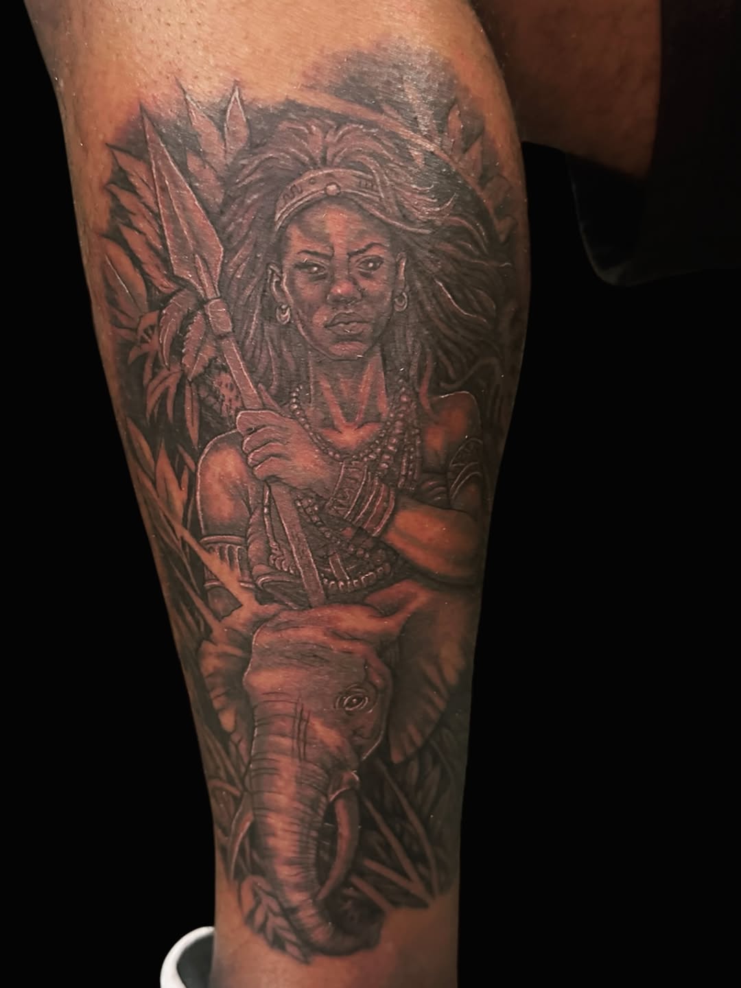 Tattoo by @tattyourface โ realism, black_and_grey