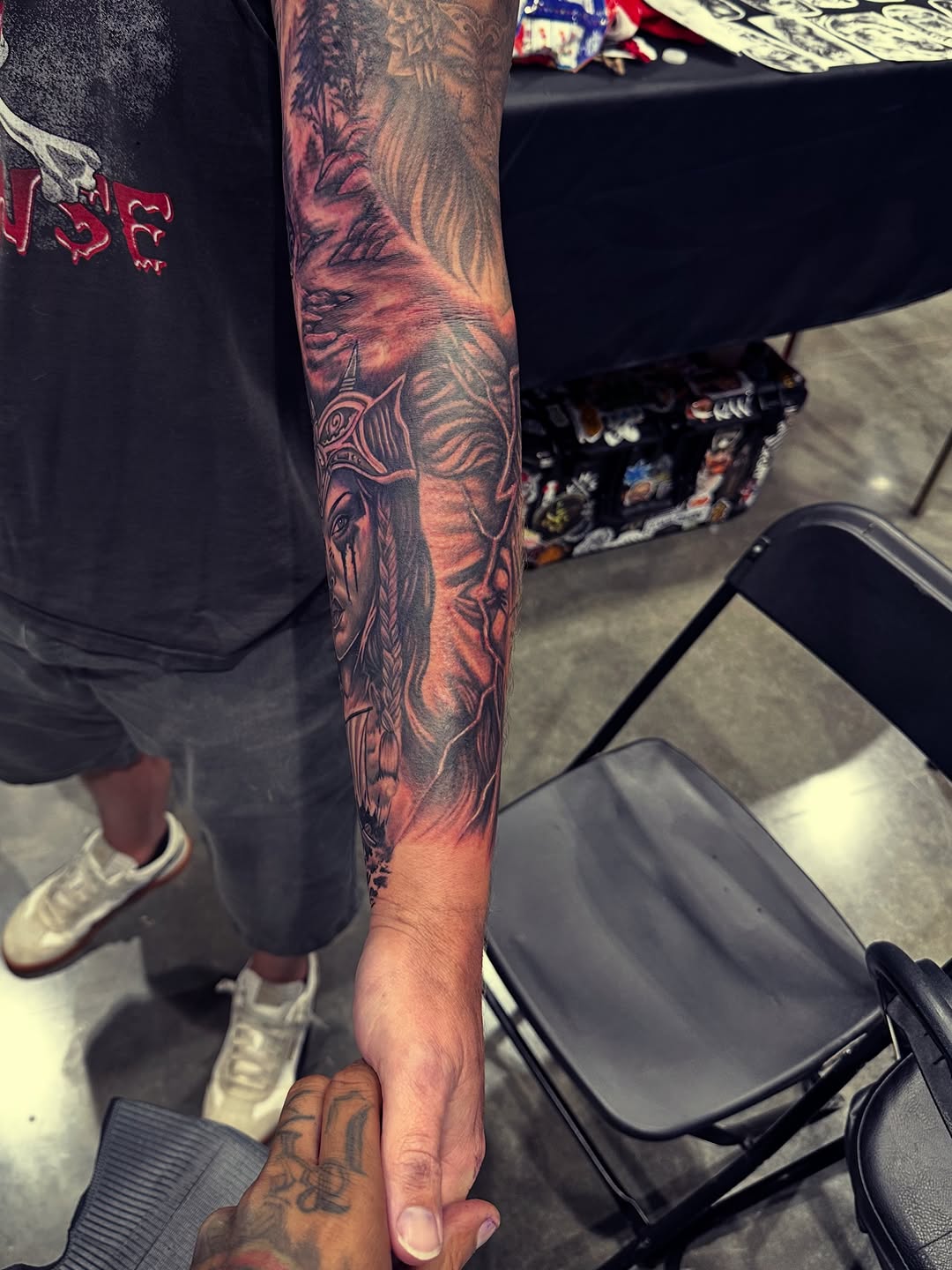 Tattoo by @tattyourface โ realism, black_and_grey