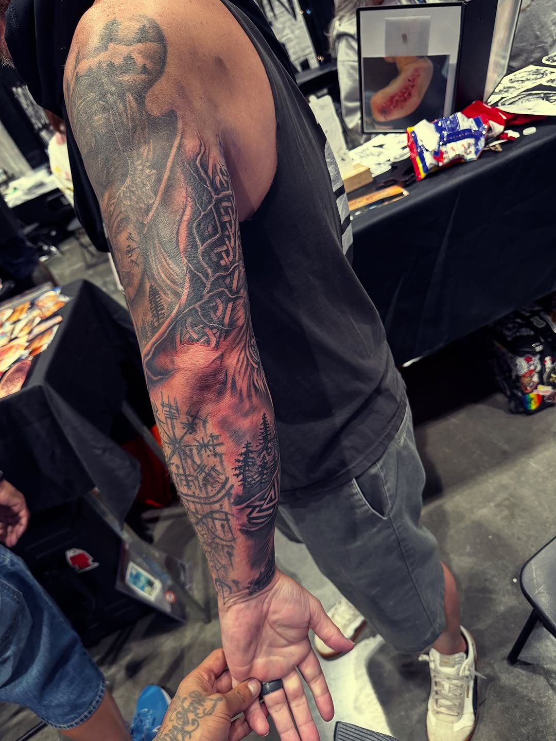 Tattoo by @tattyourface โ black_and_grey, realism
