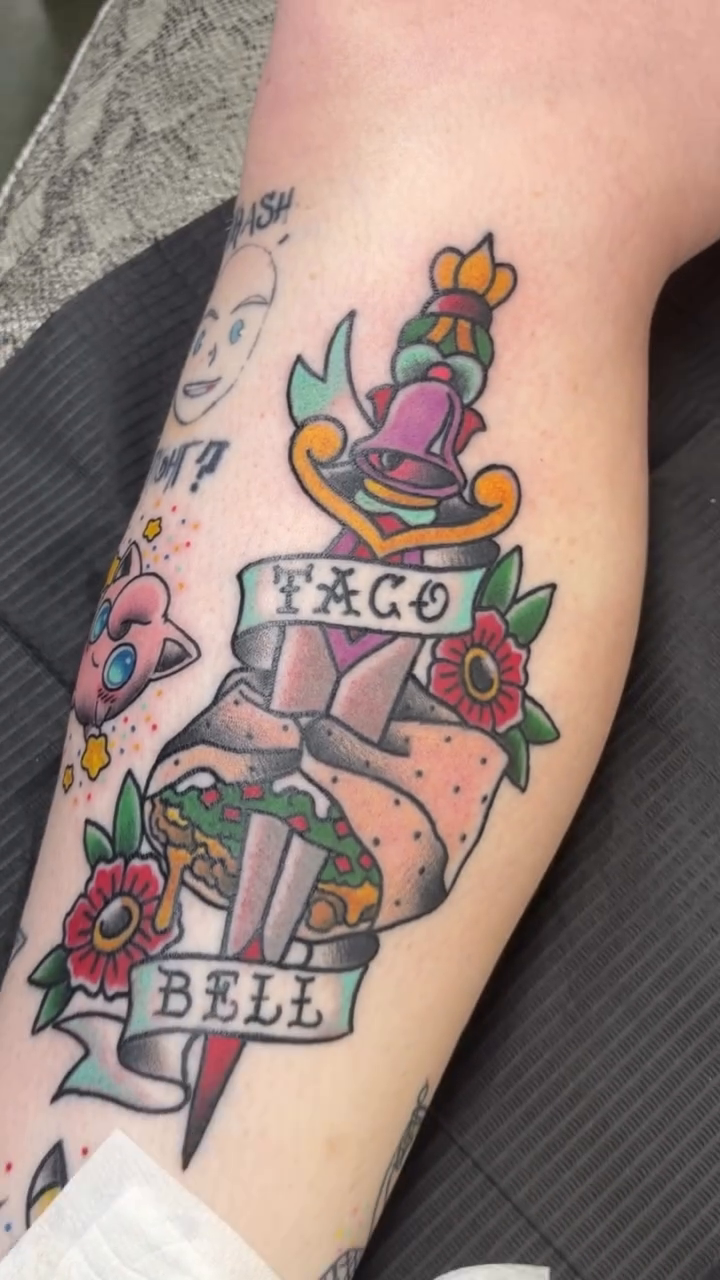Tattoo by @heifbeantattoos — american_traditional