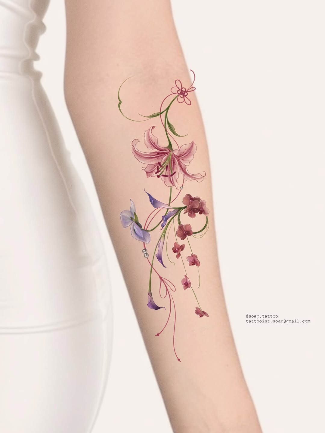 Tattoo by @soap.tattoo — fine_line, watercolor
