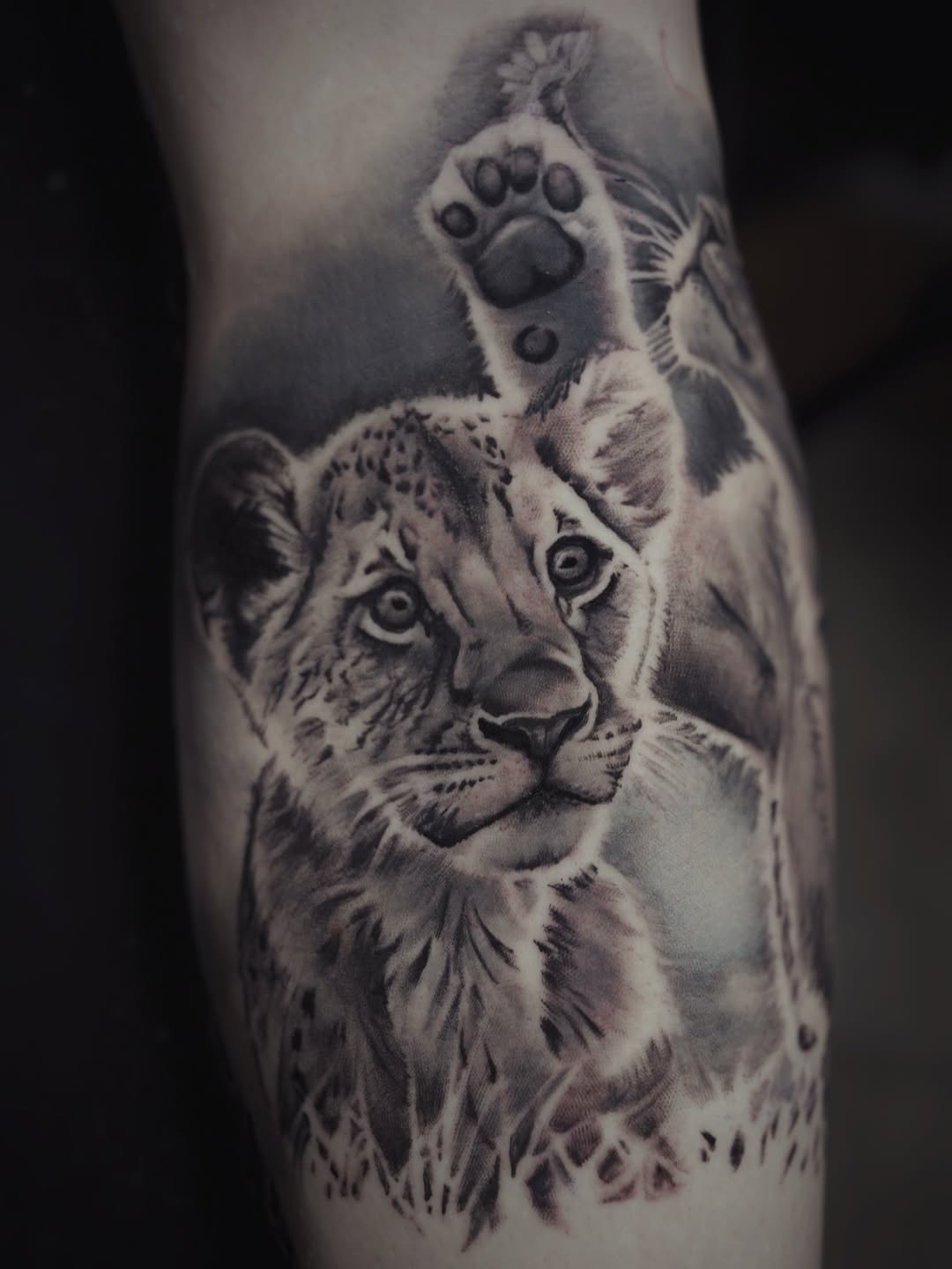 Tattoo by @thekidkennedy — realism, black_and_grey