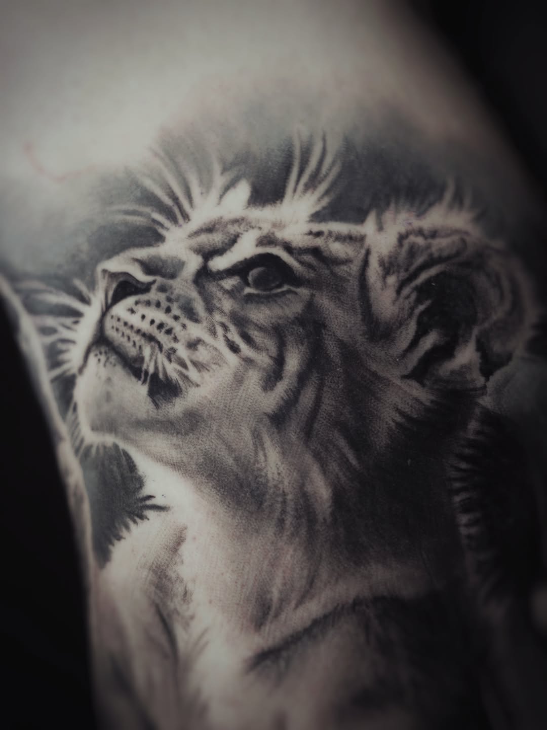 Tattoo by @thekidkennedy — realism, black_and_grey
