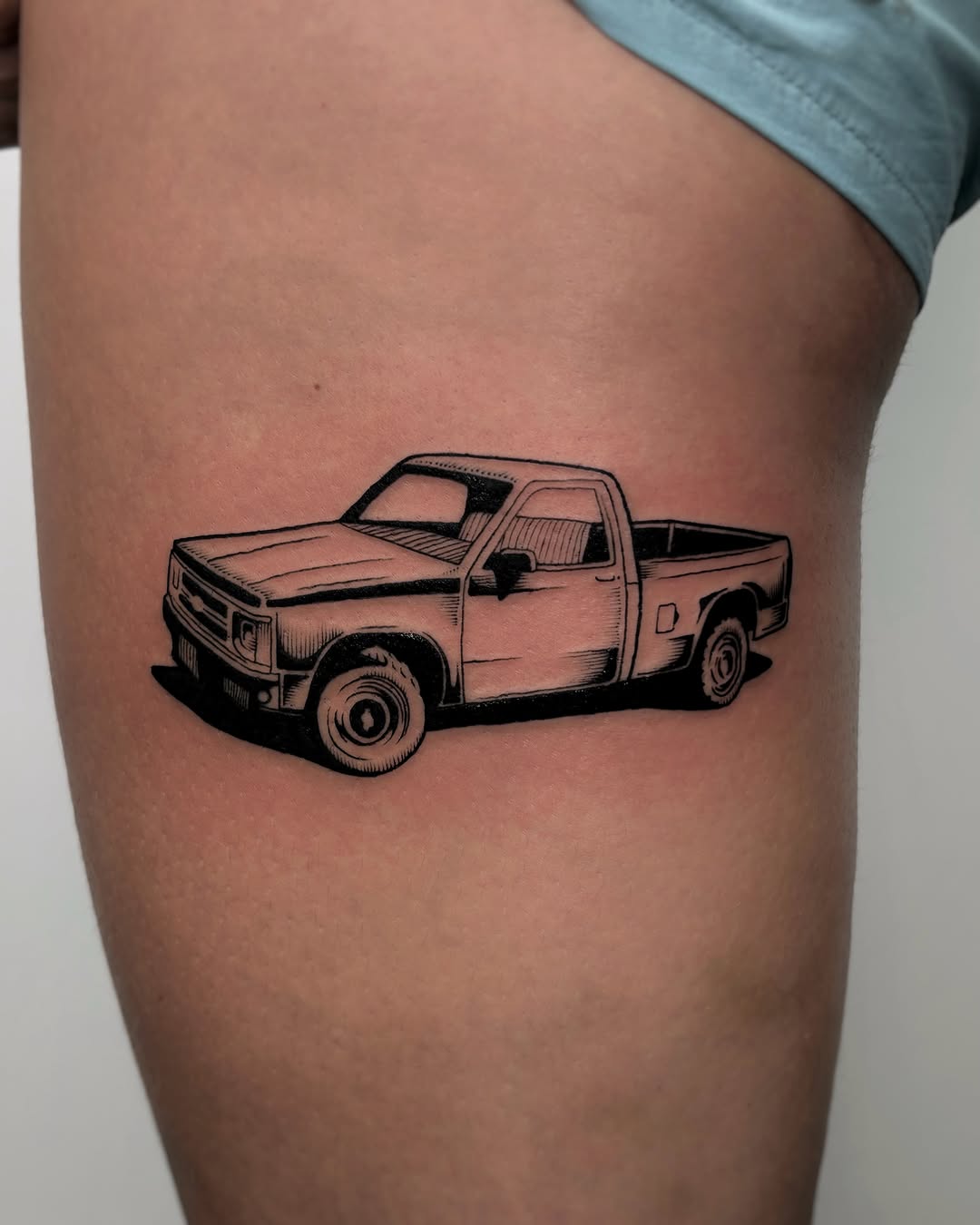 Tattoo by @kuya.tattoos — black_and_grey, realism