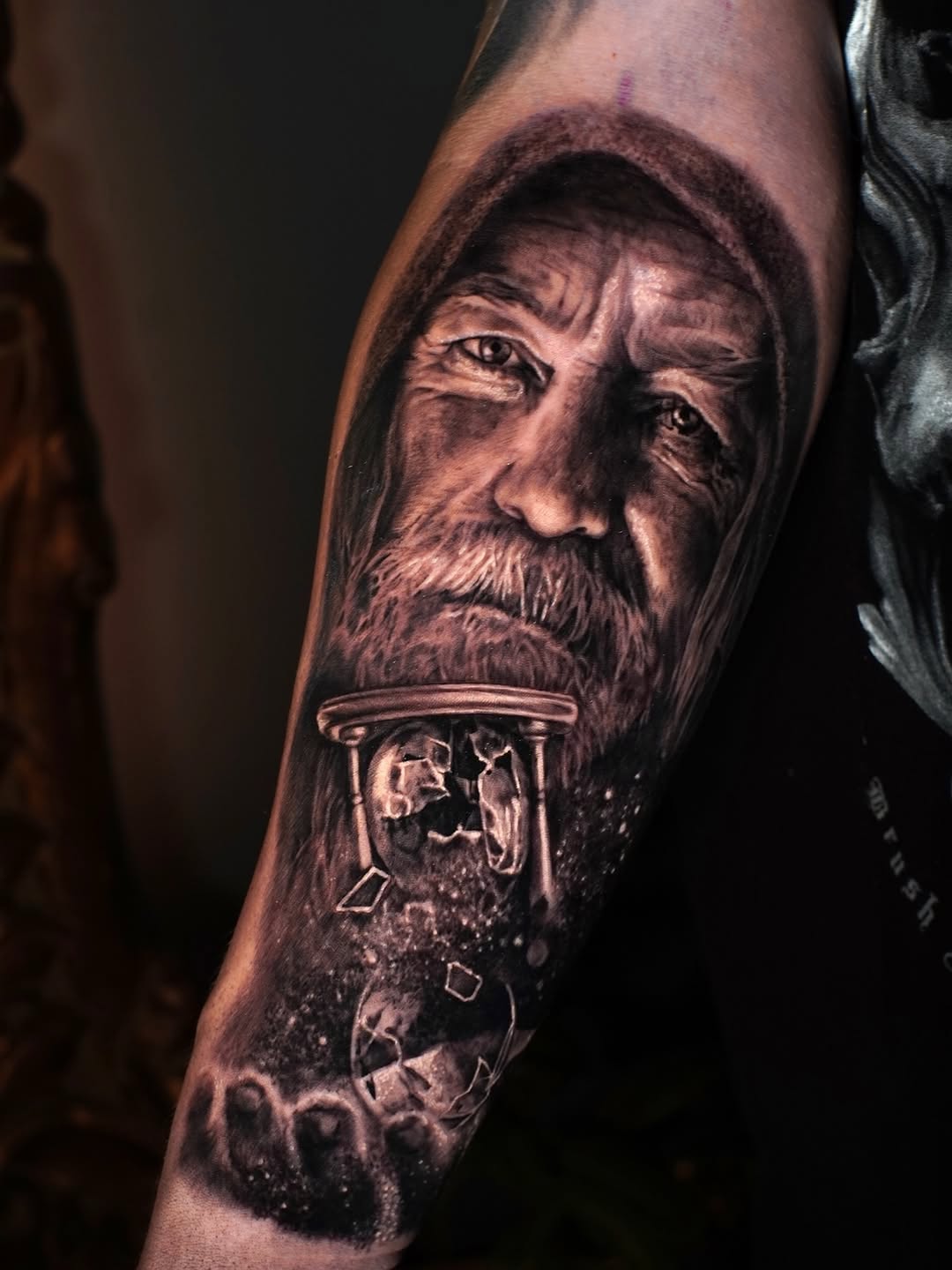 Tattoo by @mamzart — realism, black_and_grey