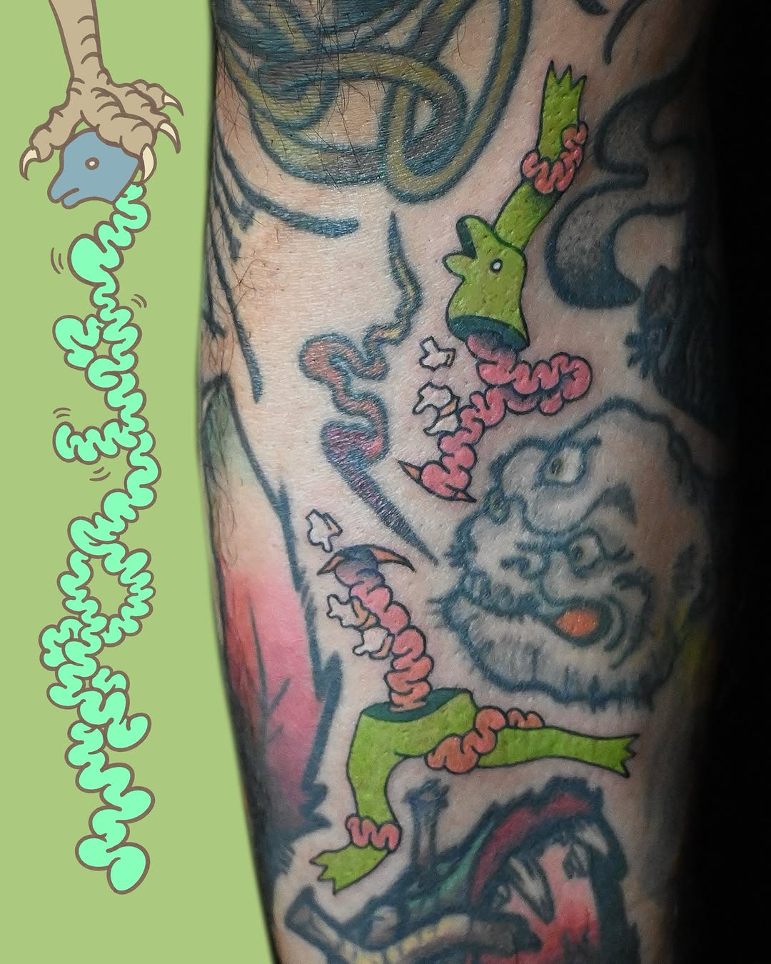 Tattoo by @gg_was_shocked — new_school