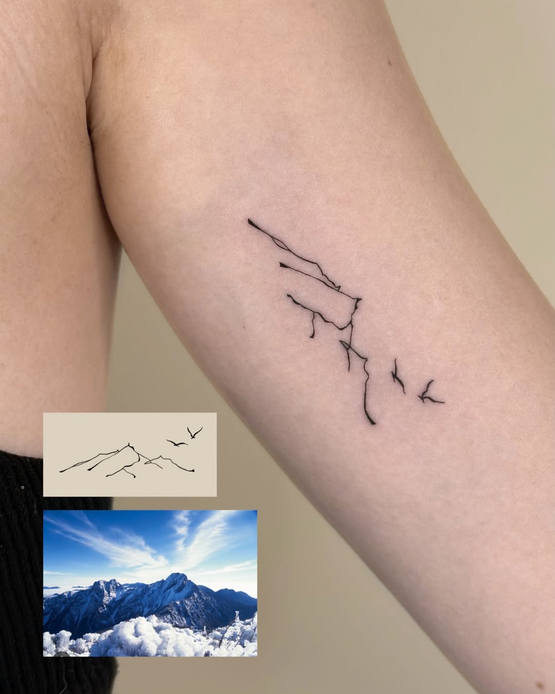 Tattoo by @tatt.diana — fine_line, minimalist