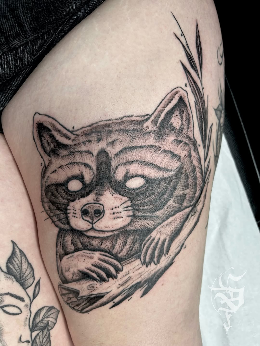 Tattoo by @foxhead_tattoo — black_and_grey, realism