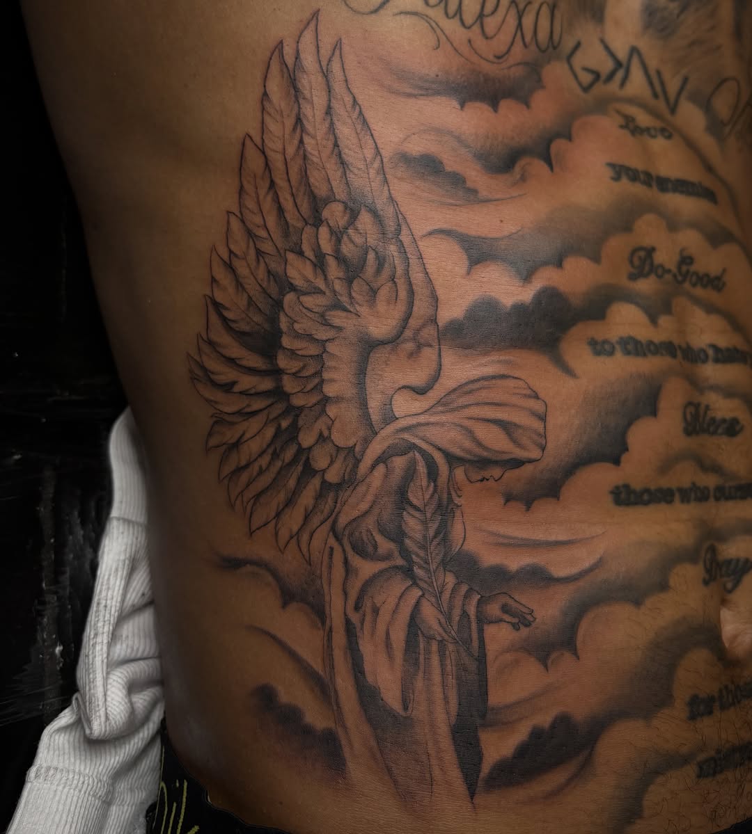 Tattoo by @inkby.lee โ black_and_grey, realism