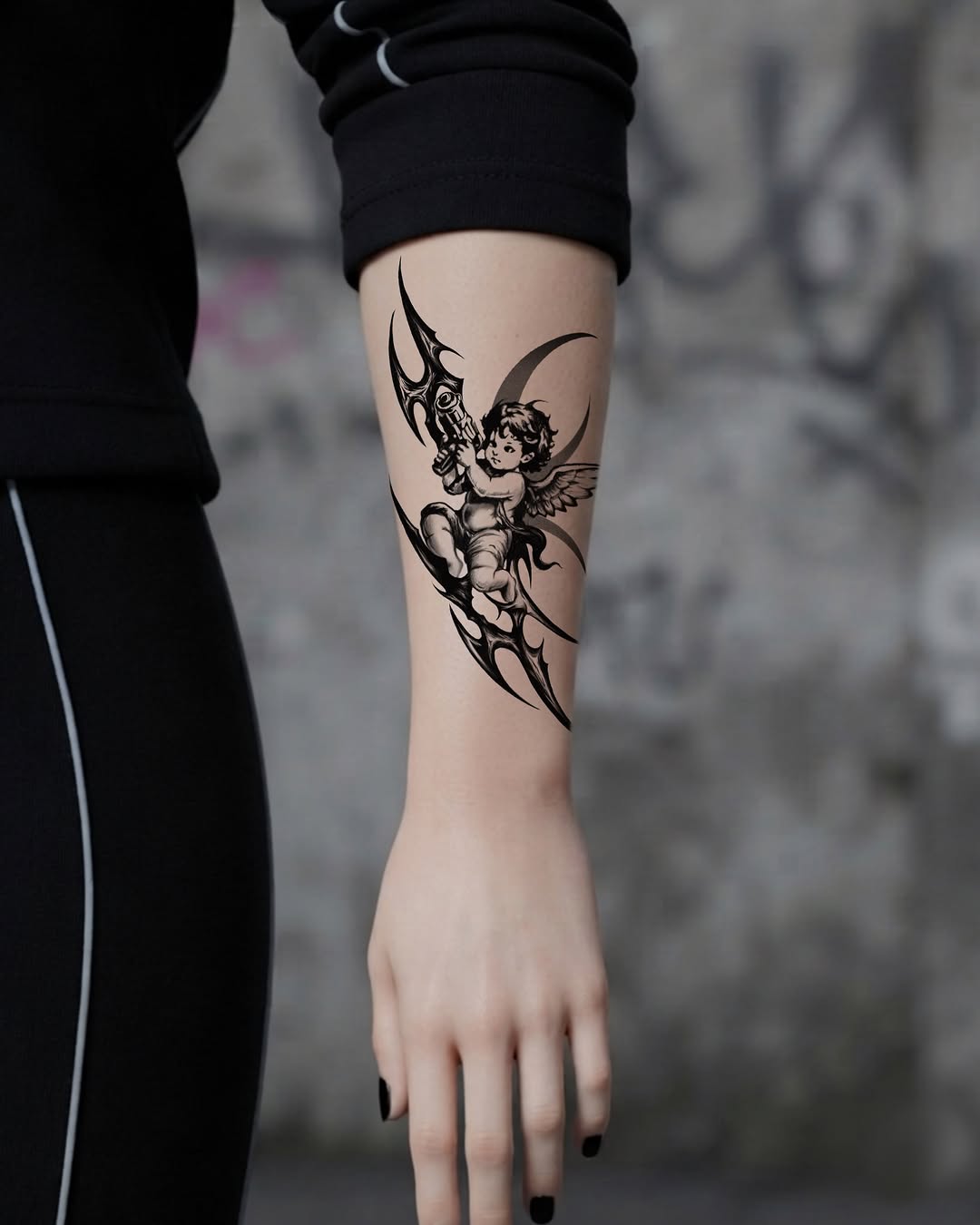 Tattoo by @snako_tattoo β black_and_grey, dark_realism