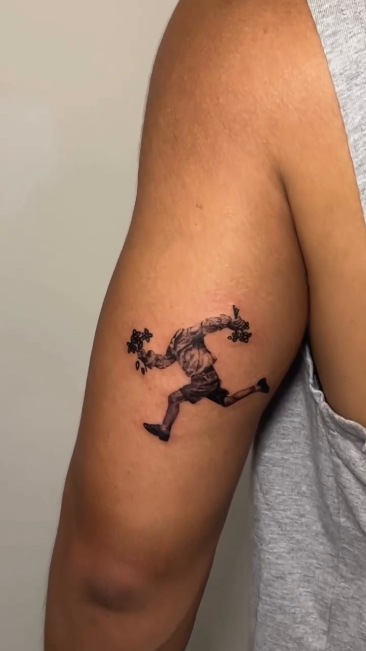 Tattoo by @2erotatt2 — black_and_grey, realism