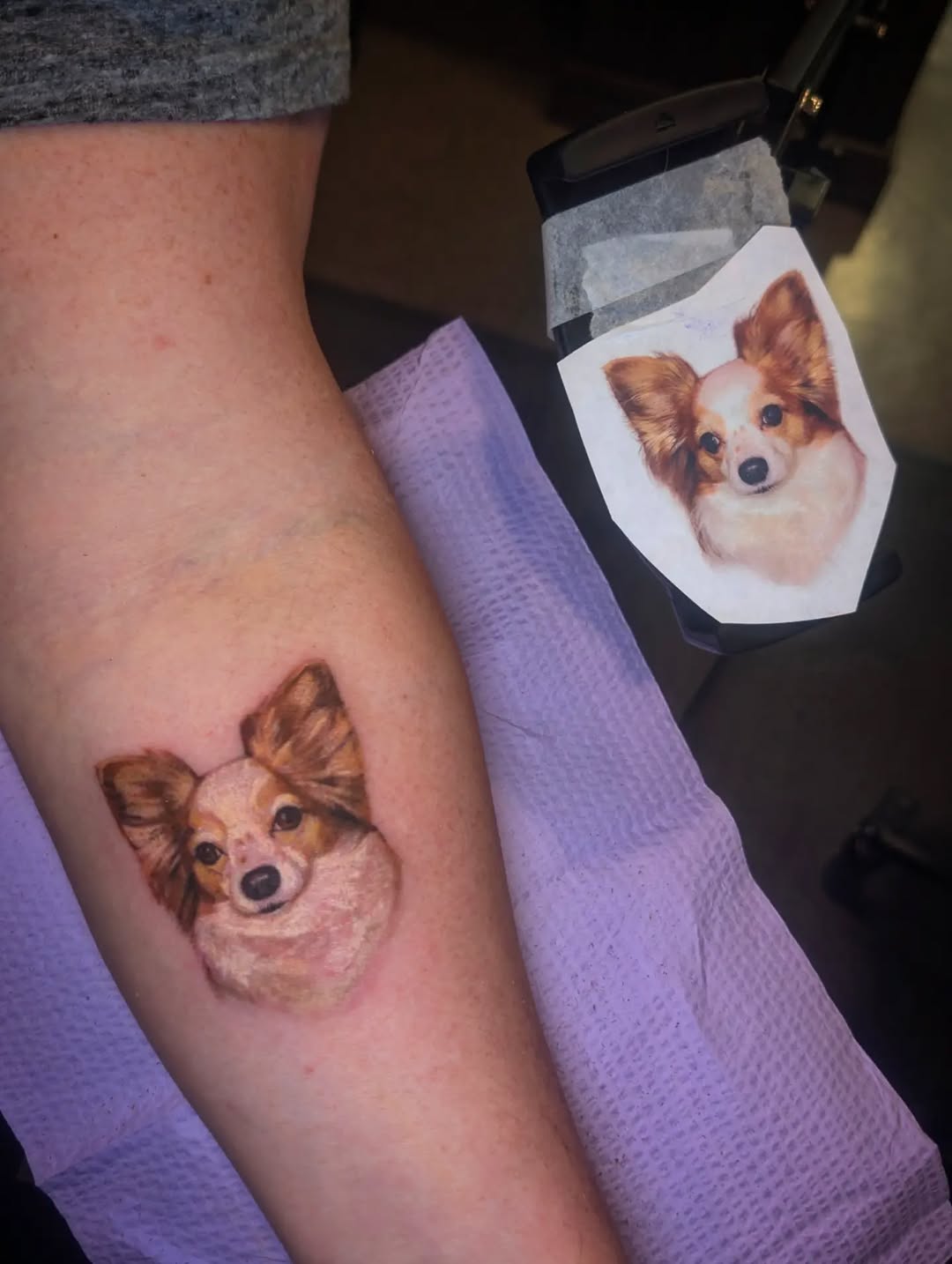 Tattoo by @the_neon_lady โ realism, black_and_grey