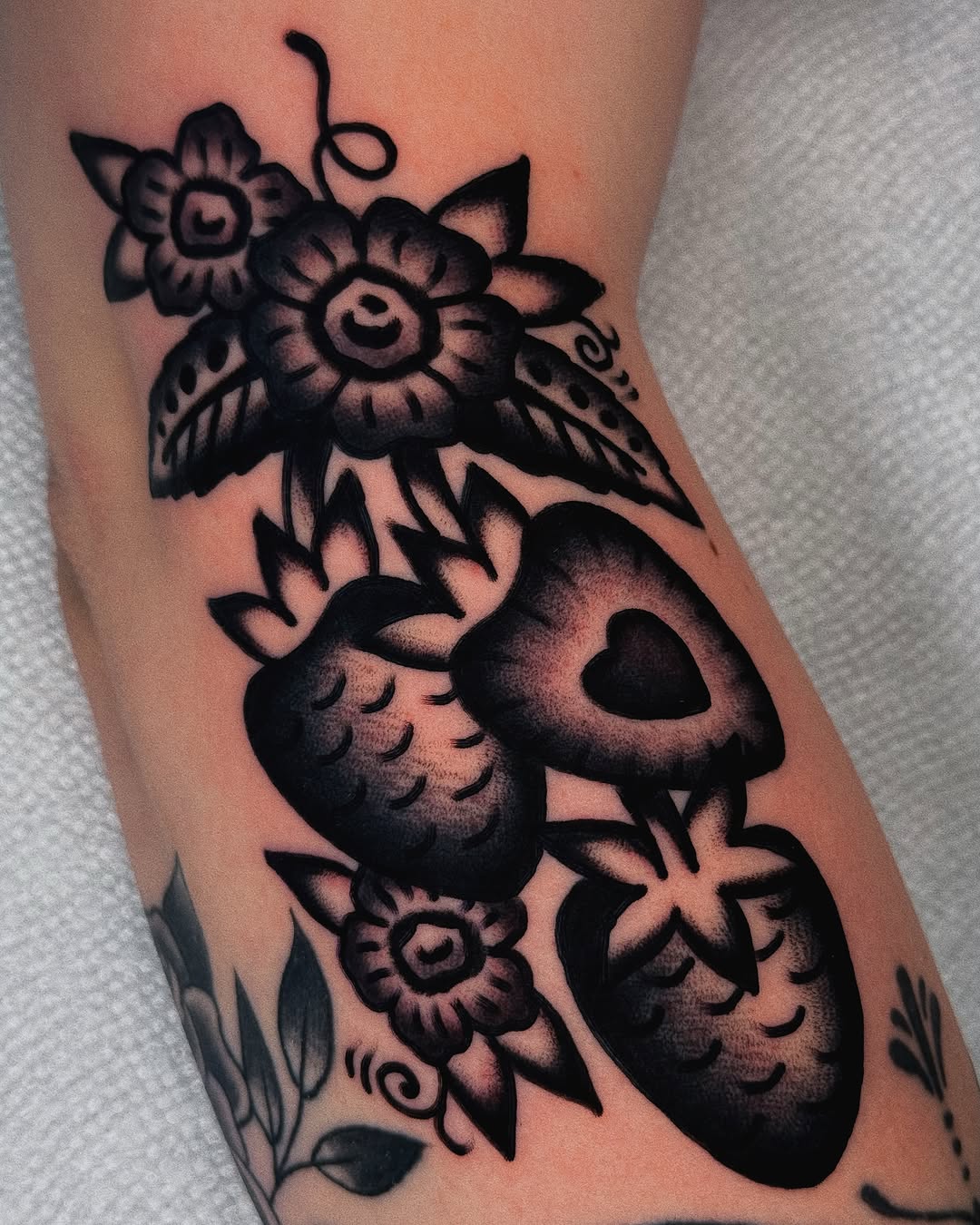 Tattoo by @seanmicheltattoo — american_traditional, black_and_grey