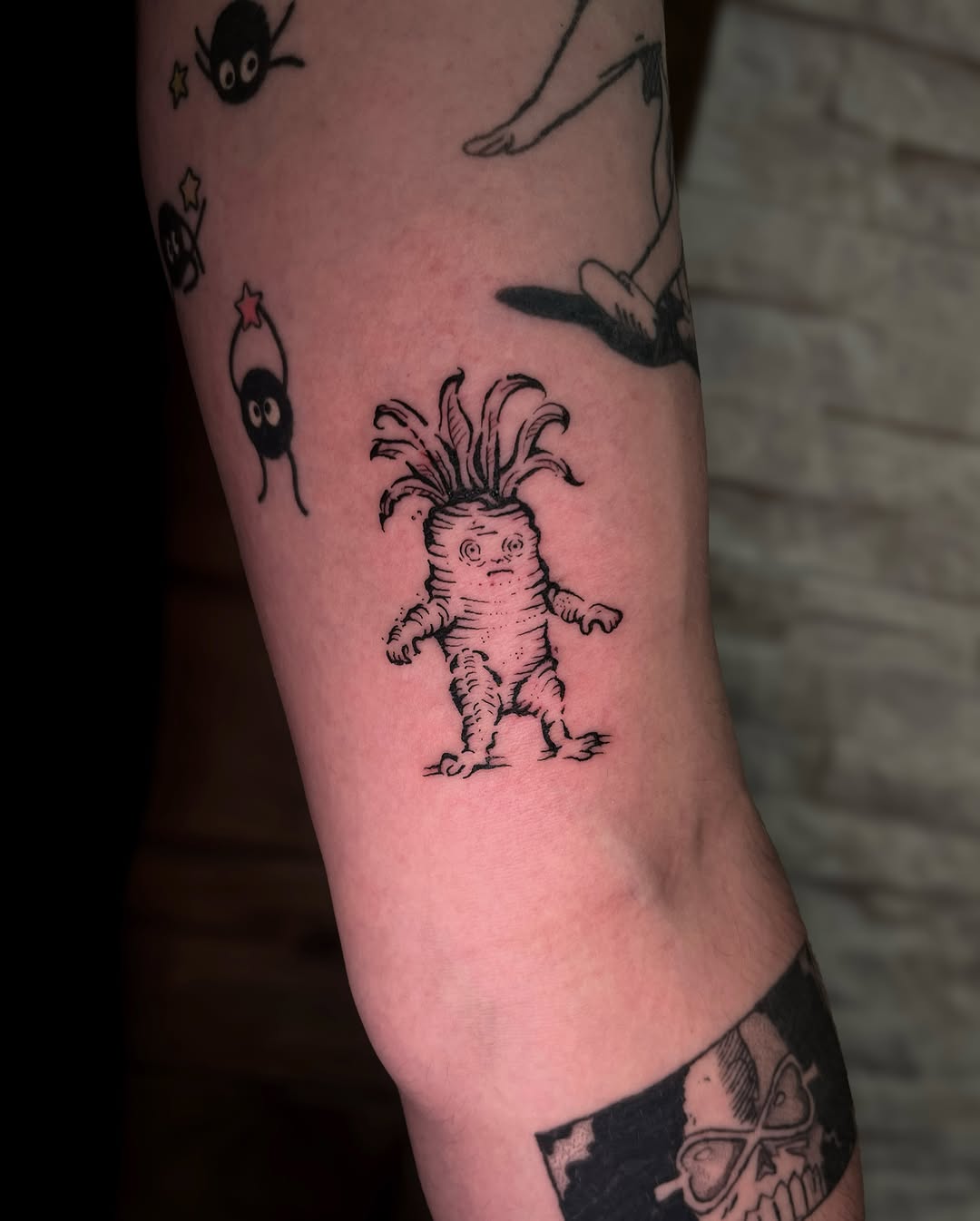 Tattoo by @everguild.ink — illustrative, black_and_grey