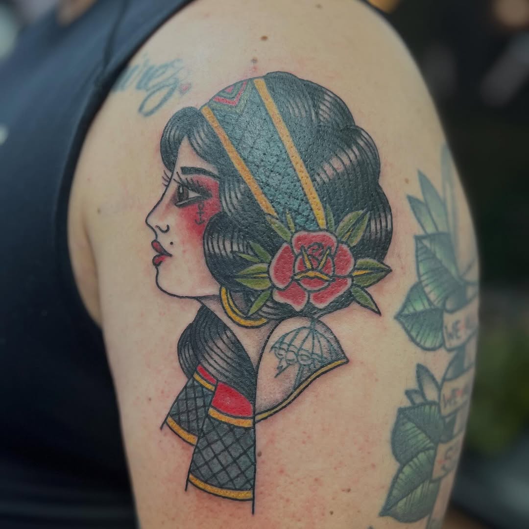 Tattoo by @vickycoleman — american_traditional