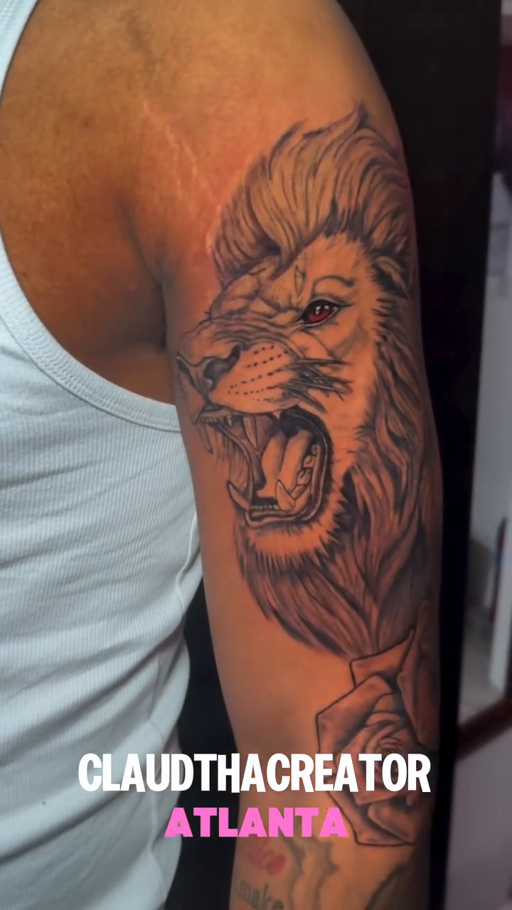 Tattoo by @claudthacreator — realism, black_and_grey