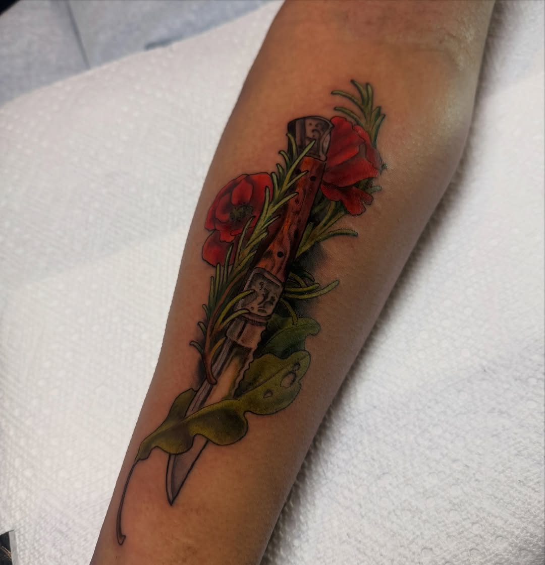 Tattoo by @ladysharktattoos — realism, fine_line