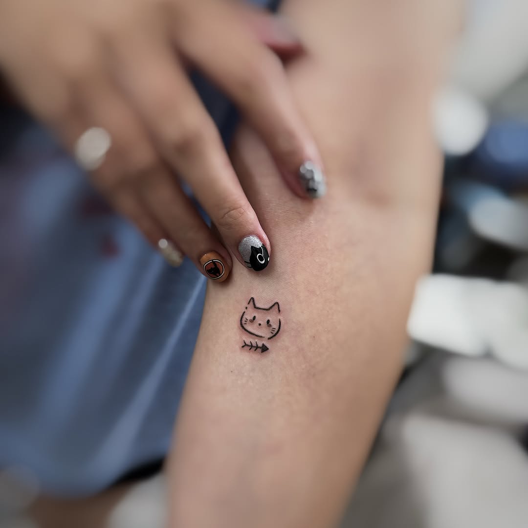 Tattoo by @ict_tattoo — fine_line, minimalist