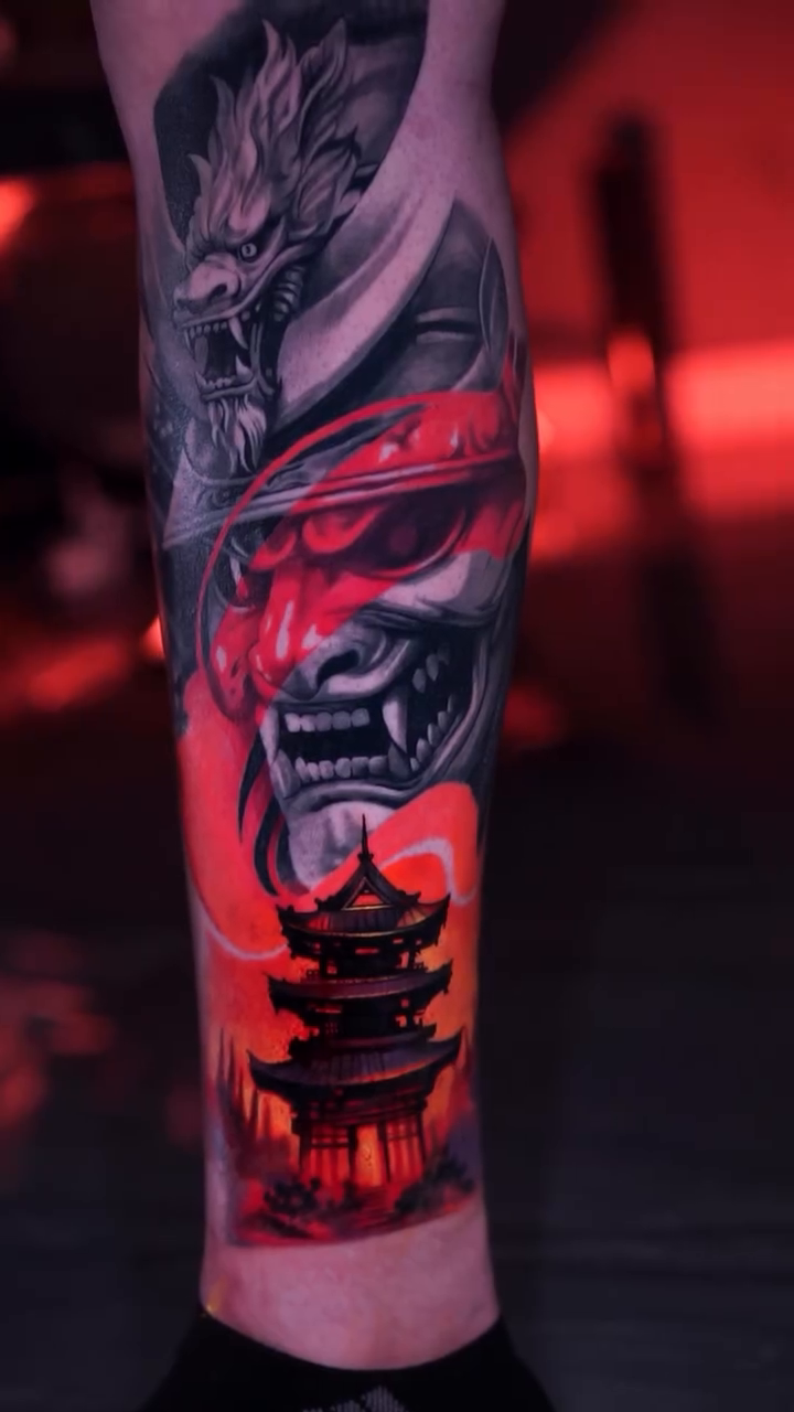 Tattoo by @dariel_negrin — japanese_irezumi, black_and_grey