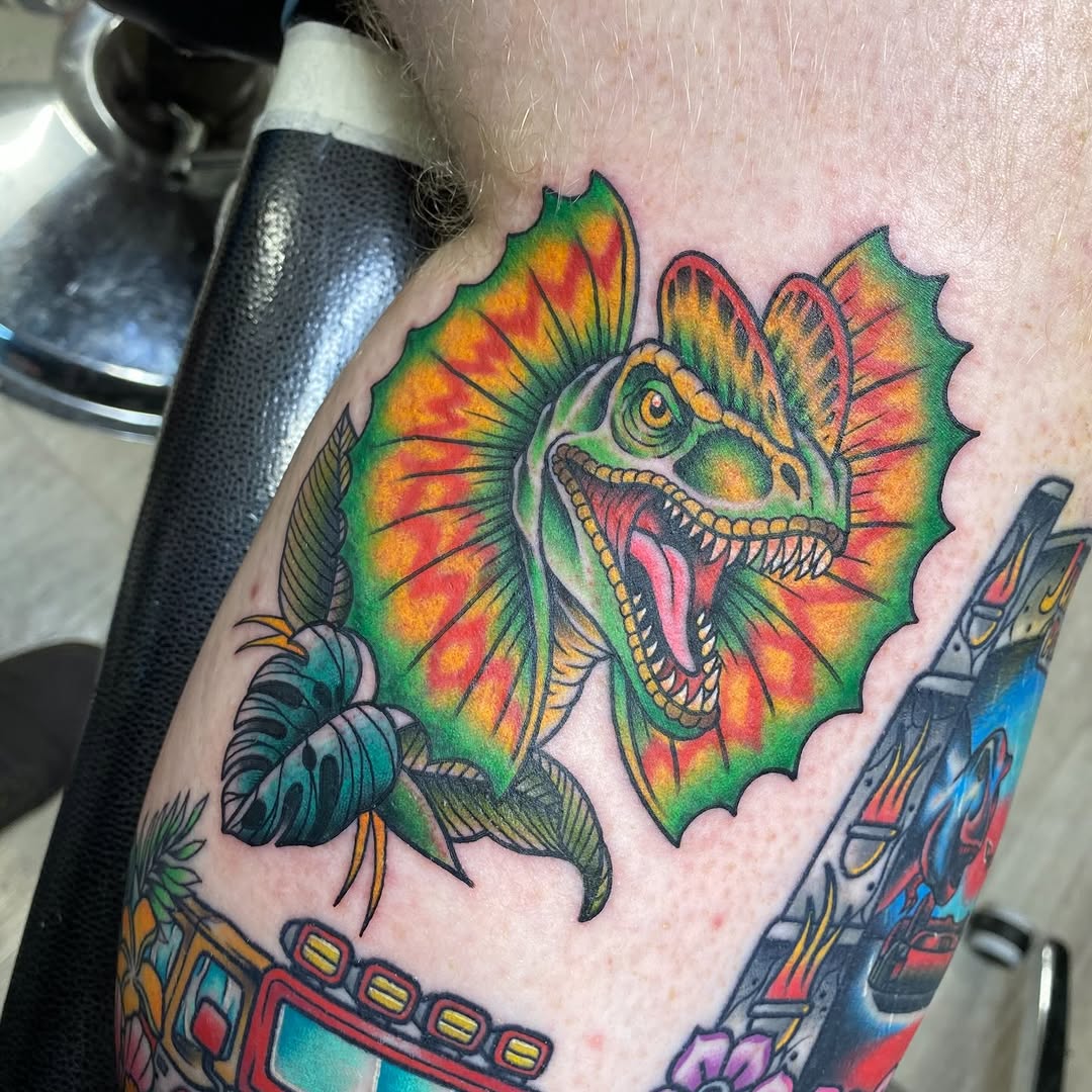 Tattoo by @jimmyhtx — american_traditional, neo_traditional