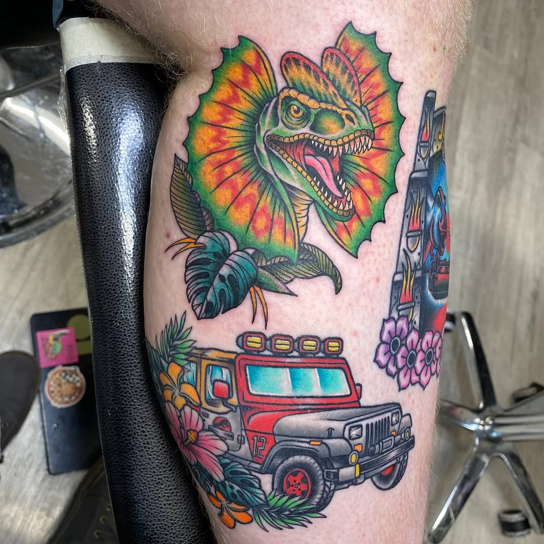 Tattoo by @jimmyhtx — american_traditional, new_school