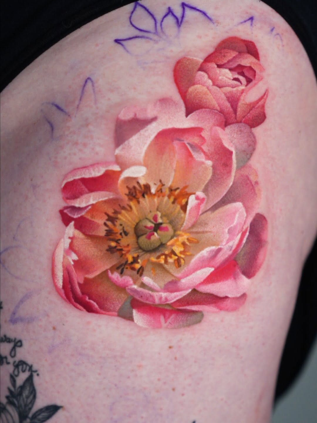 Tattoo by @_vividdreams โ realism, fine_line