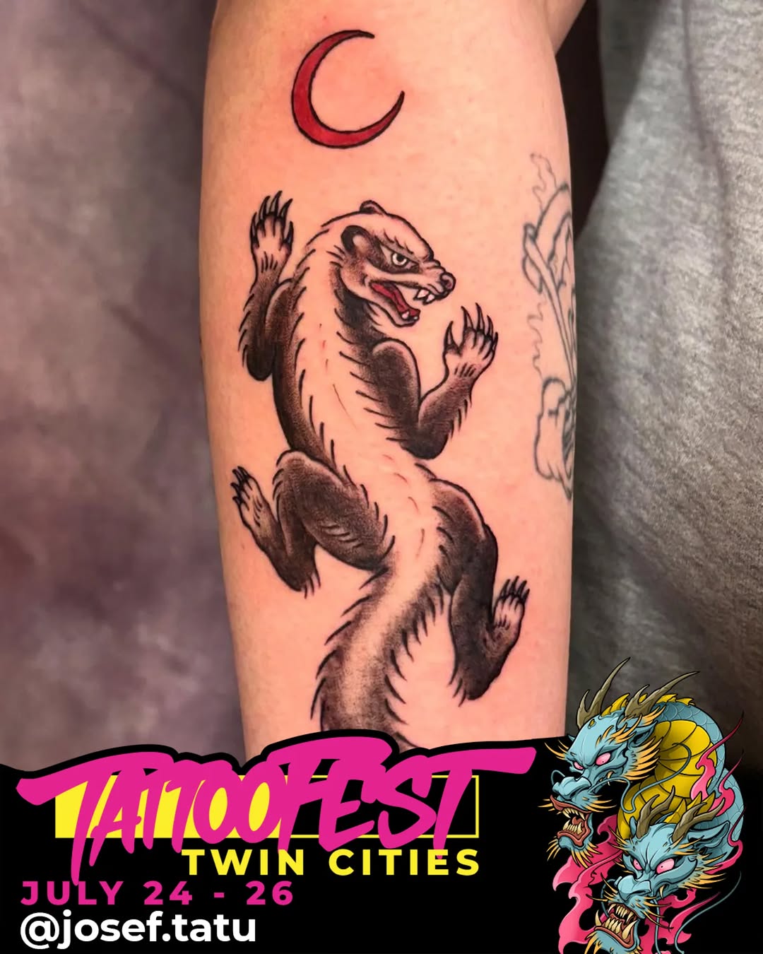 Tattoo by @josef.tatu — american_traditional, black_and_grey