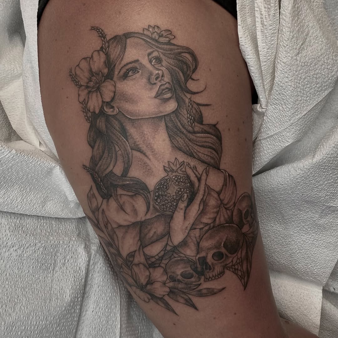 Tattoo by @sol.moss.tattoo — black_and_grey, realism