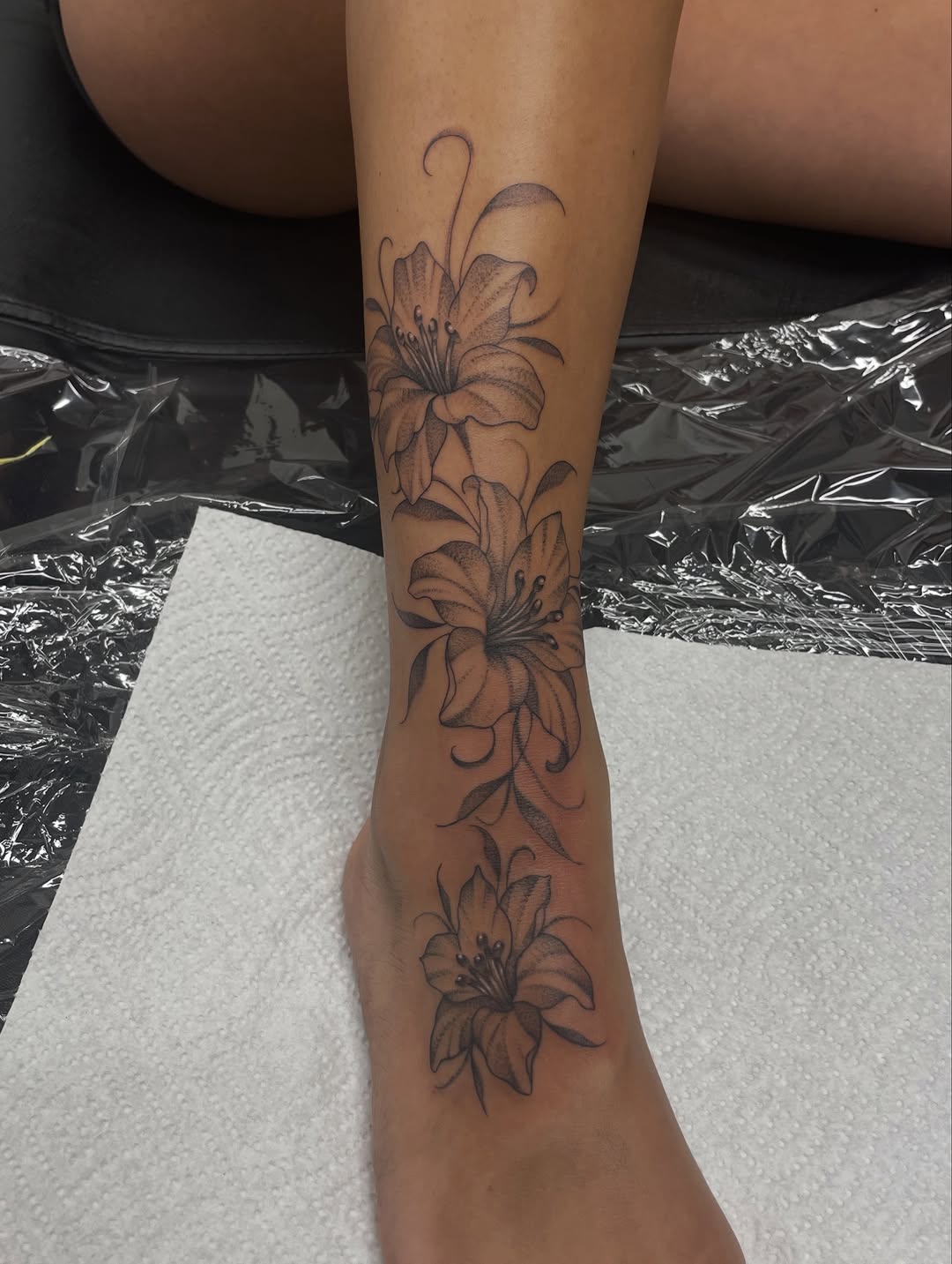Tattoo by @dom.tattoos โ fine_line, black_and_grey